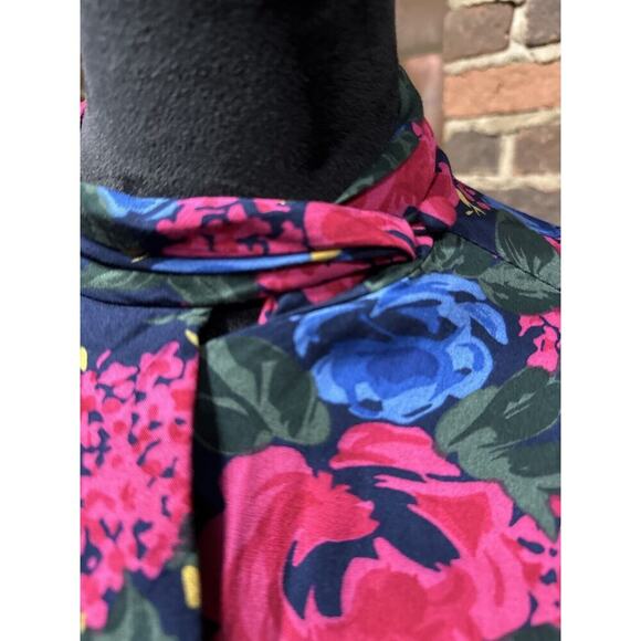 Vintage Pendleton Shirt Womens Button Down Floral colorful Cottagecore 90’s 12 - Picture 7 of 8